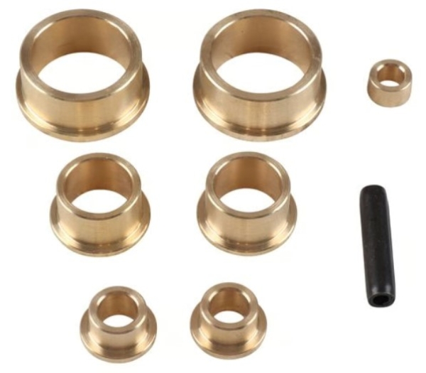 Bushing-set-for-pedal-assembly-brass-Porsche-911-0